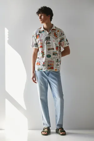 MEDICINE Polo męskie kolor wzorzysty