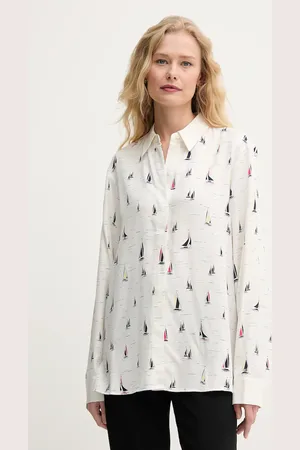 Tommy Hilfiger Koszula damska kolor regular z kołnierzykiem klasycznym WW0WW44036