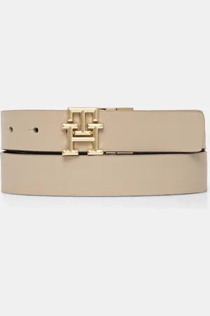 Tommy Hilfiger Pasek skórzany dwustronny damski kolor AW0AW17247