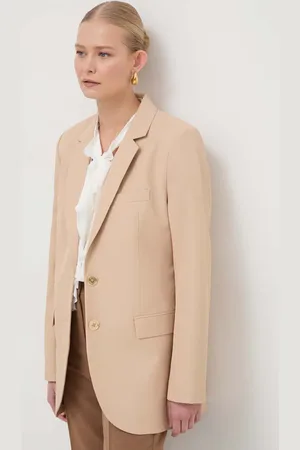 Michael Kors Marynarka kolor jednorzędowa gładka