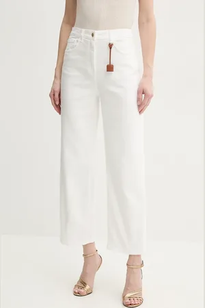 Elisabetta Franchi Jeansy damskie high waist PJ87D51E2