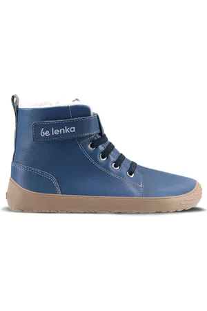 Be Lenka Dziecięce buty zimowe barefoot Winter Kids - Ocean