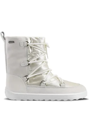 Be Lenka Zimowe buty barefoot Snowfox Woman - Pearl