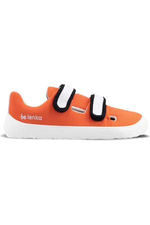 Be Lenka Dziecięce trampki barefoot Seasiders - Orangy