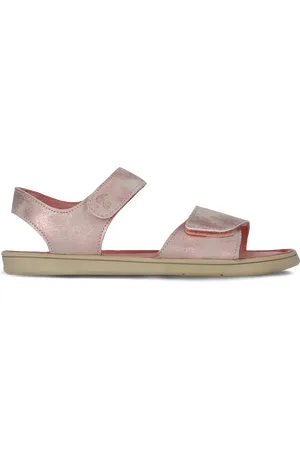 Be Lenka Dziecięce barefoot sandały Miami Junior - Coral Sparkle