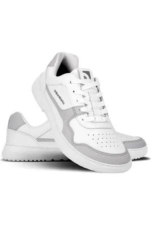 Be Lenka Barefoot Sneakers Barebarics Zing - & Light Grey - Leather