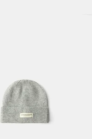 Bershka Czapka Z Prążkowanej Dzianiny