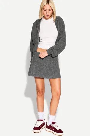 Bershka Miękka W Dotyku Spódnica Mini