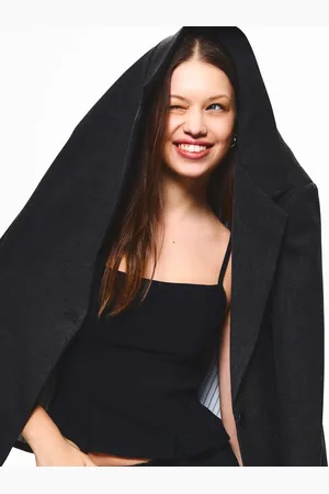 Bershka Elastyczny Top Na Ramiączkach