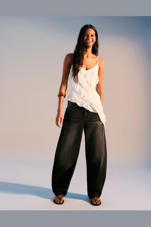 Bershka Jeansy Baggy Barrel