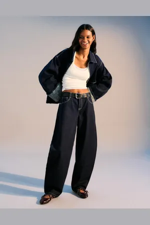 Bershka Jeansy Baggy Barrel