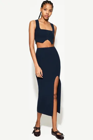 Bershka Spódnica Midi
