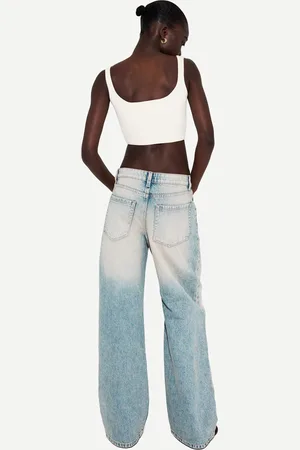Bershka Jeansy Baggy