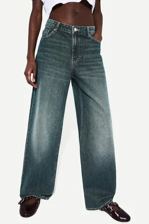 Bershka Jeansy Baggy
