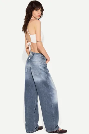 Bershka Jeansy Baggy Barrel