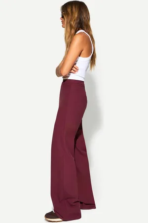 Bershka Szerokie Spodnie Tailoring