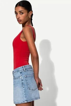 Bershka Denimowa Spódnica Mini