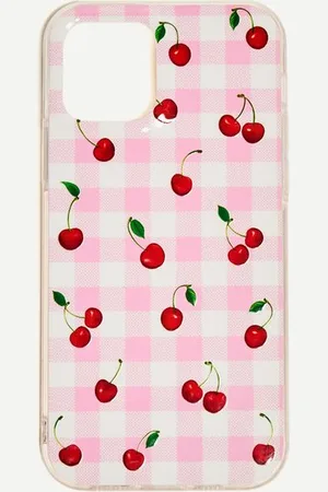 Bershka Obudowa Na Iphone’a W Kratkę Vichy I Wisienki