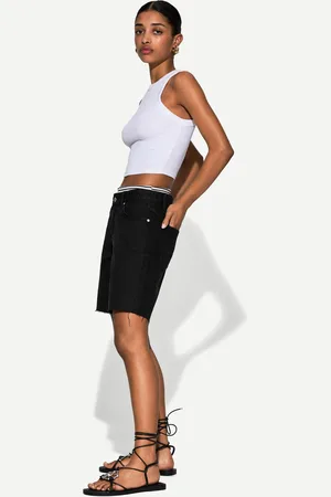 Bershka Bermudy Jeansowe