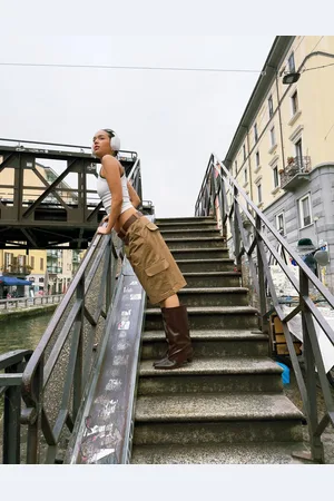 Bershka Bermudy Cargo