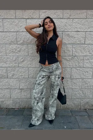 Bershka Jeansy Boyfriend