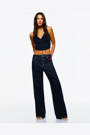 Bershka Jeansy Baggy