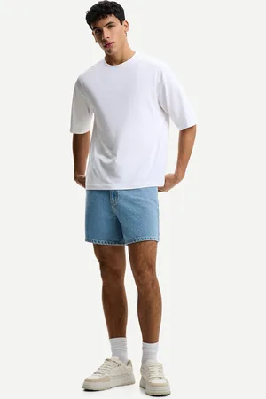 Bershka Bermudy Jeansowe Mężczyzna 38