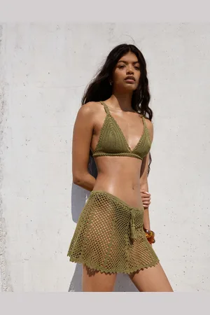 Bershka Szydełkowa Spódnica Mini
