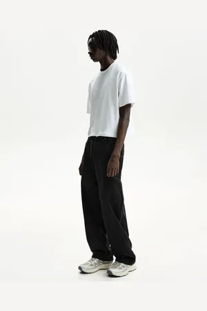Bershka Jeansy Baggy Mężczyzna 32