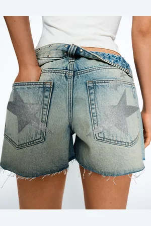 Bershka Spodenki Denimowe