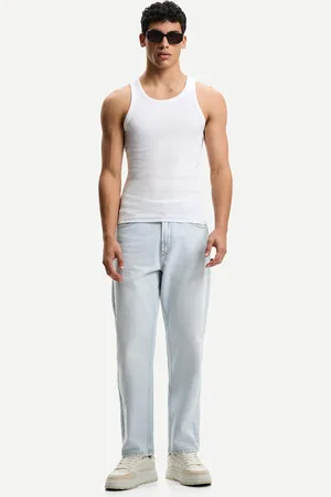 Bershka Zwężane Jeansy Mężczyzna 32