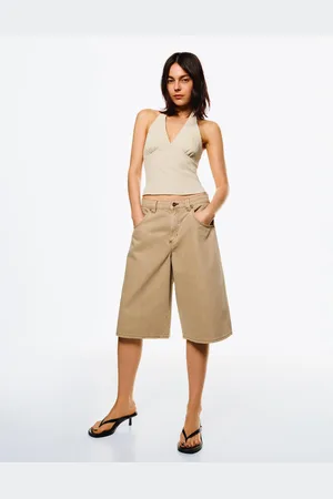 Bershka Denimowe Bermudy Jortsy