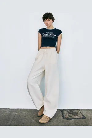 Bershka Spodnie Z Dzianiny Dresowej