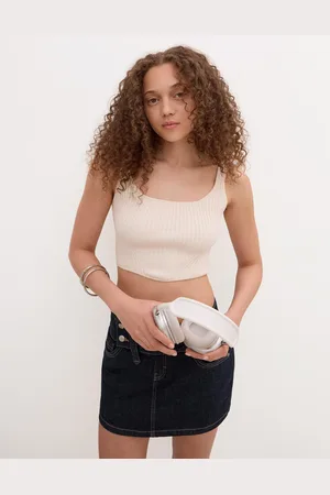 Bershka Bluzka Na Ramiączkach
