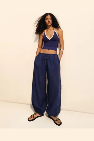 Bershka Spodnie Typu Szarawary