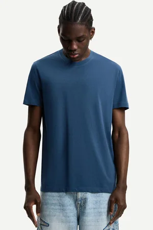 Bershka Koszulka Z Krótkim Rękawem Z Kolekcji Basic Mężczyzna Xs