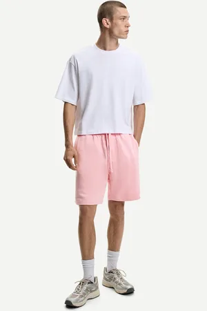Bershka Bermudy Z Dzianiny Dresowej Mężczyzna Xs