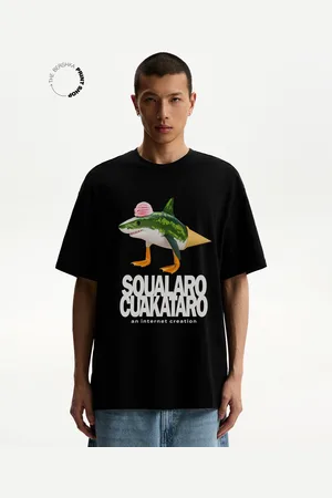 Bershka Koszulka Z Krótkim Rękawem I Nadrukiem Mężczyzna Xs