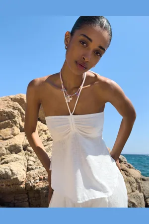Bershka Rustykalny Top Bandeau
