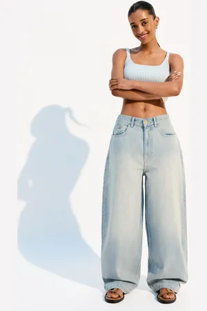 Bershka Jeansy O Kroju Barrel