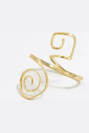 Bimba y Lola Bransoletka spiralna złota