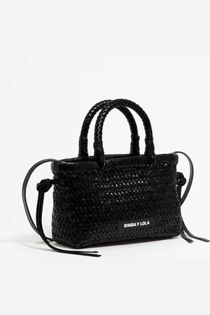 Bimba y Lola Torba shopper mini skóra czarna