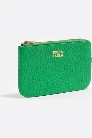 Bimba y Lola Portmonetka skóra zielona