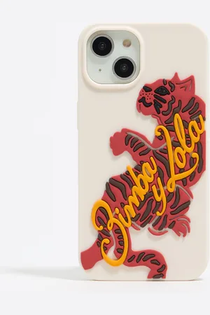 Bimba y Lola Etui iPhone 13 silikon tygrys