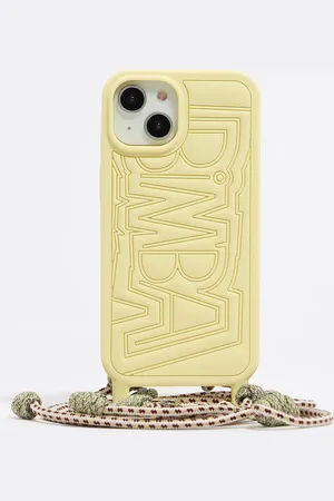 Bimba y Lola Etui iPhone 15 silikon żółte