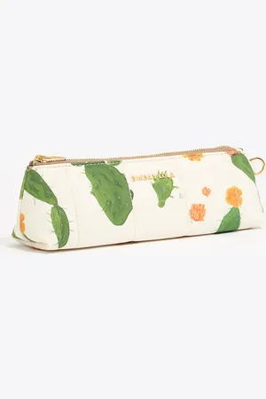 Bimba y Lola Saszetka piórnik nylon Cactus kość słoniowa