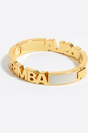 Bimba y Lola Bransoletka logo lakier kość słoniowa