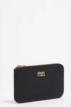 Bimba y Lola Portmonetka skórzana czarna