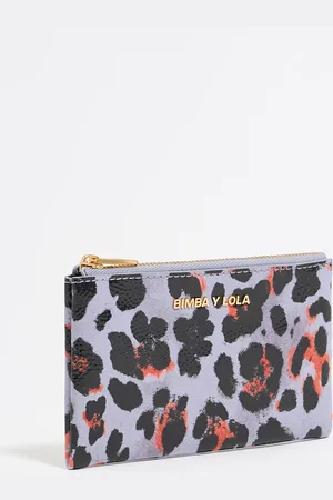 Bimba y Lola Portmonetka Leopard liliowa