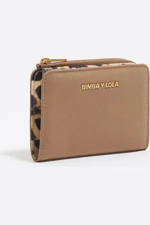Bimba y Lola Portfel nylon brązowy